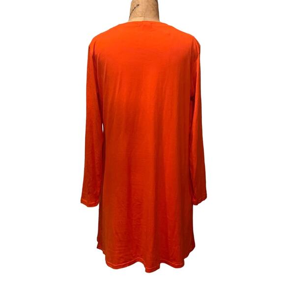 Roshop Pumpkin Face Dress with Pockets NWOT Size XL - Picture 2 of 8